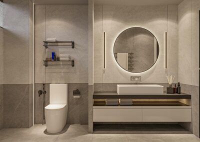 contemporary bathrooms